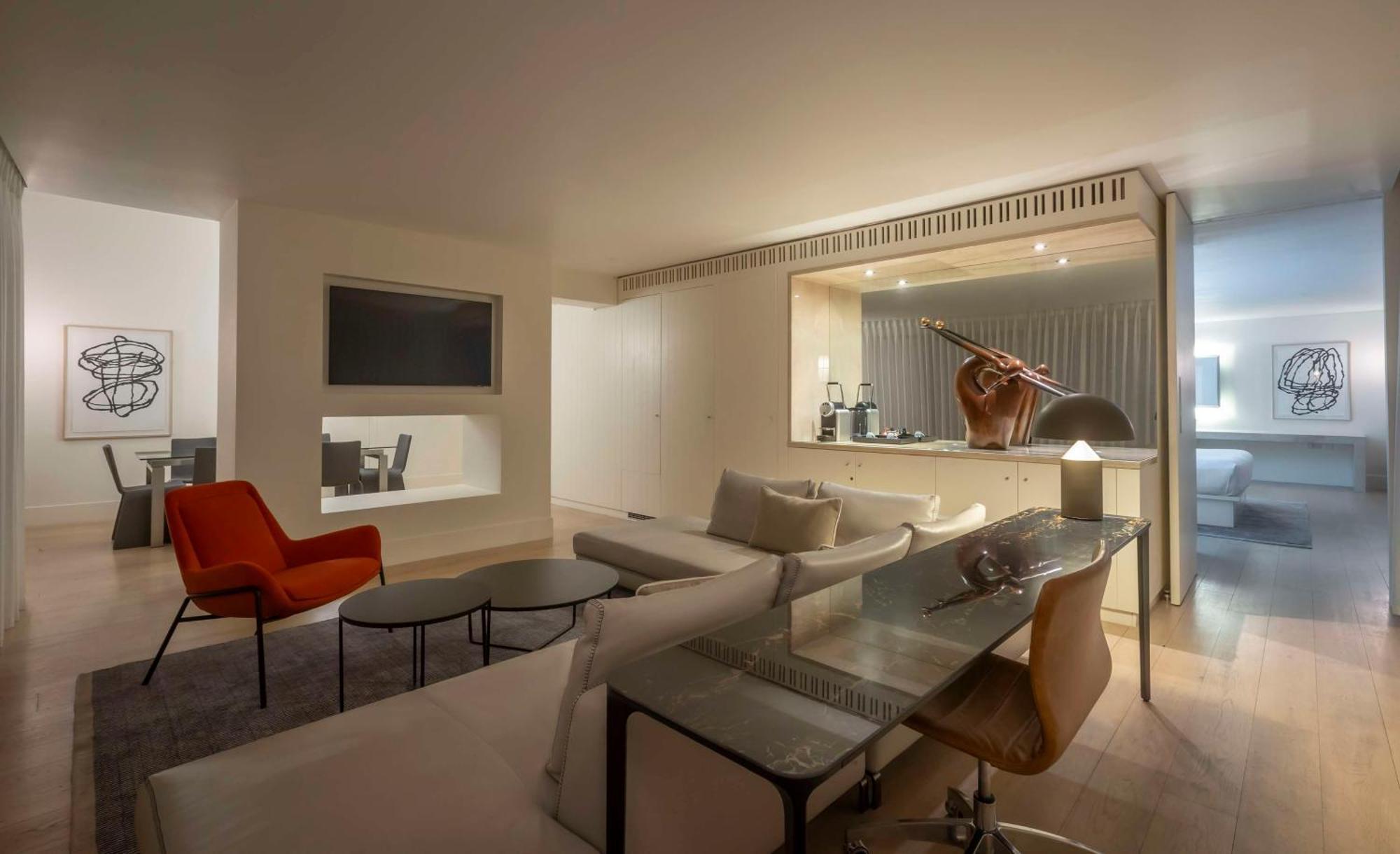 The Morrison Dublin, Curio Collection By Hilton Hotel Exterior foto A suite at the hotel